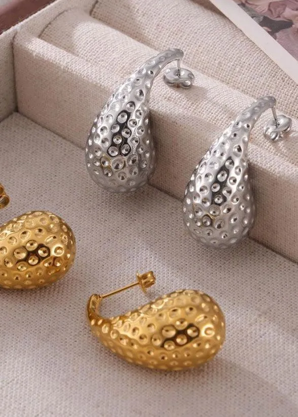 серьги цв-052 капли серебро цв-052  серьги капли серебро