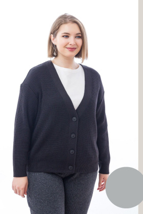 жакет С2727 серый меланж С2727 серый меланж