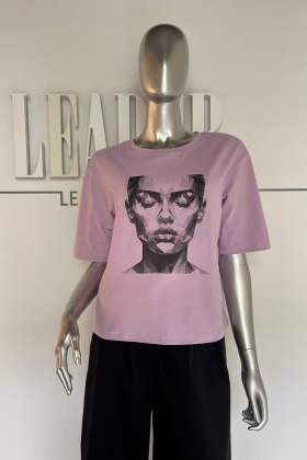 футболка Л914 сиреневый принт "девушка" Л914 сиреневый принт "девушка" сиреневый принт "девушка" футболка Л914 сиреневый принт "девушка" Л914 сиреневый принт "девушка"