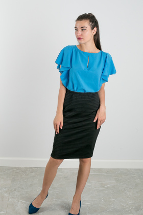 блузка Л703 св.василек Л703 св.василек св.василек блузка Л703 св.василек Л703 св.василек