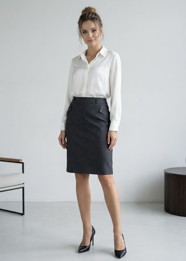 юбка Лн20303* темно-синий Лн20303* темно-синий