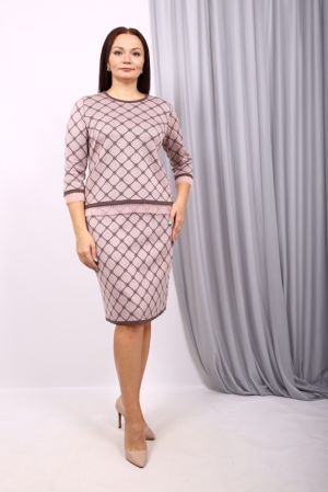 свитшот+юбка Ш910_вяз 209 Ш910_вяз 209