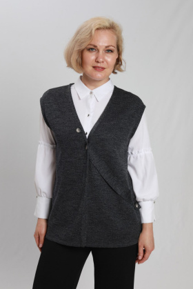 жилет Ш1552 серый Ш1552 серый