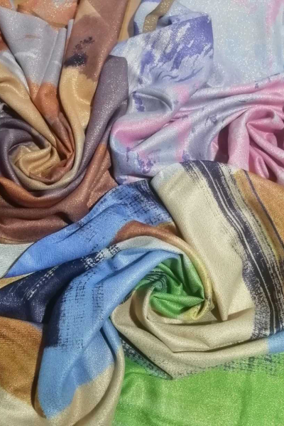 шарф-палантин пп375/376 (176*70) люрекс в ассортименте пп375/376 (176*70) люрекс в ассортименте