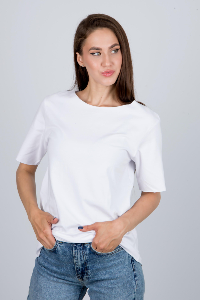 Футболка Л909 белый Л909 белый