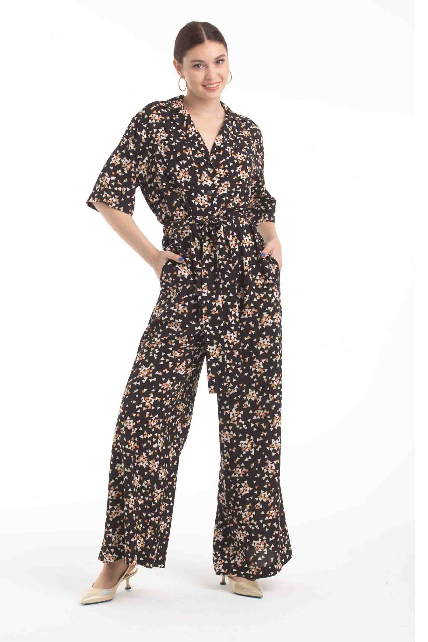 комбинезон Л808 штапель триада 
Л808 штапель триада