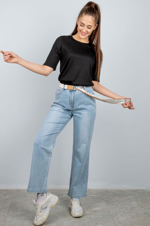 джинсы Р09416-6425 (23/23) голубой #6 Р09416-6425 (23/23) голубой #6