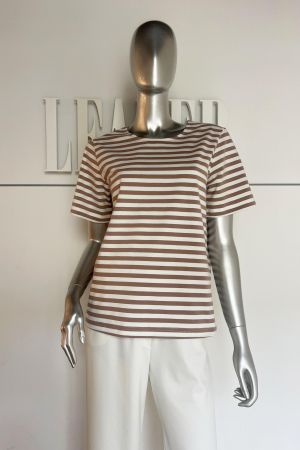 Футболка Л916 хлопок полоска мокко Л916 хлопок полоска мокко полоска мокко Футболка Л916 хлопок полоска мокко Л916 хлопок полоска мокко