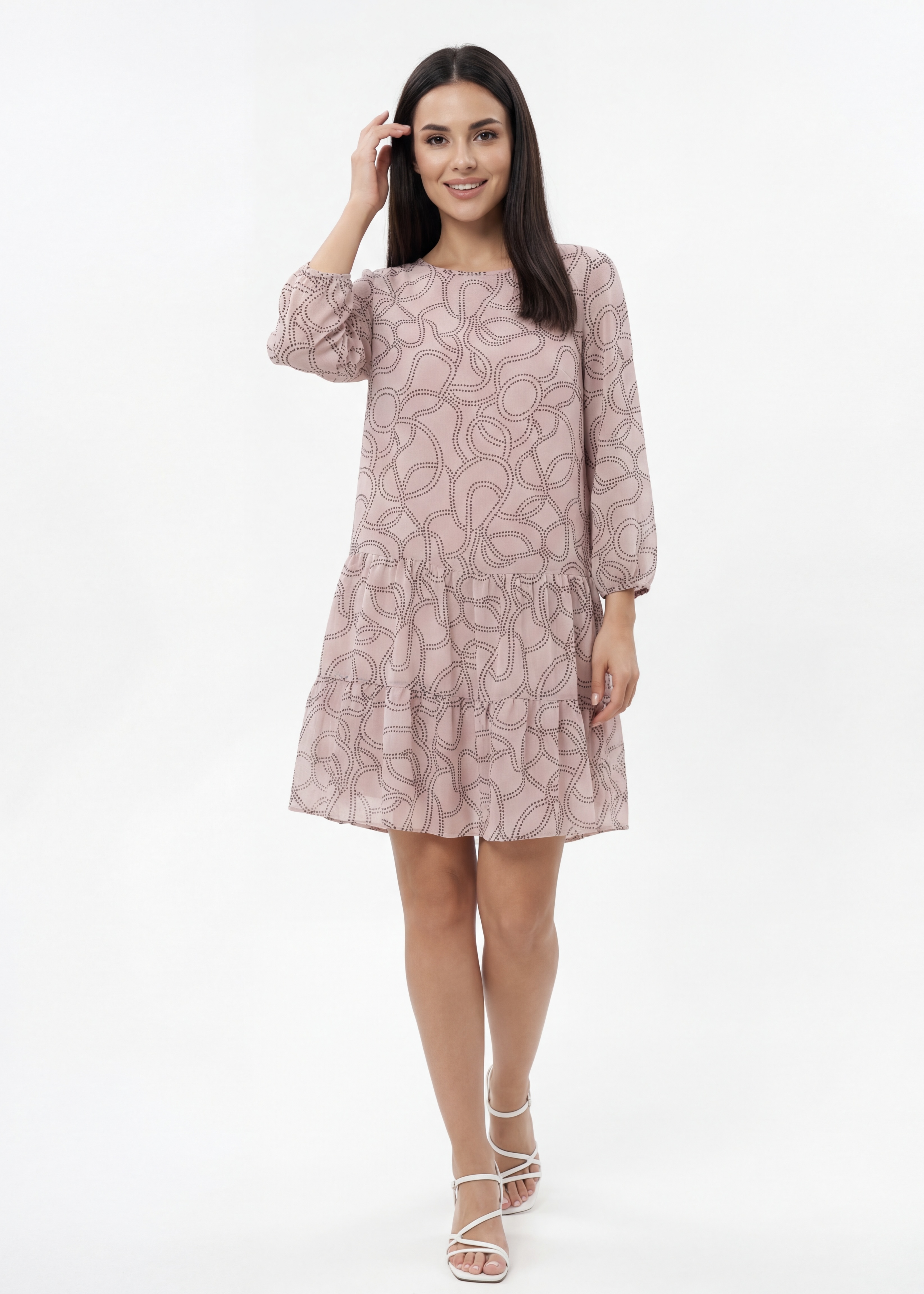 платье Кензо_206 цветной-2 Весна 
Кензо_206 цветной-2