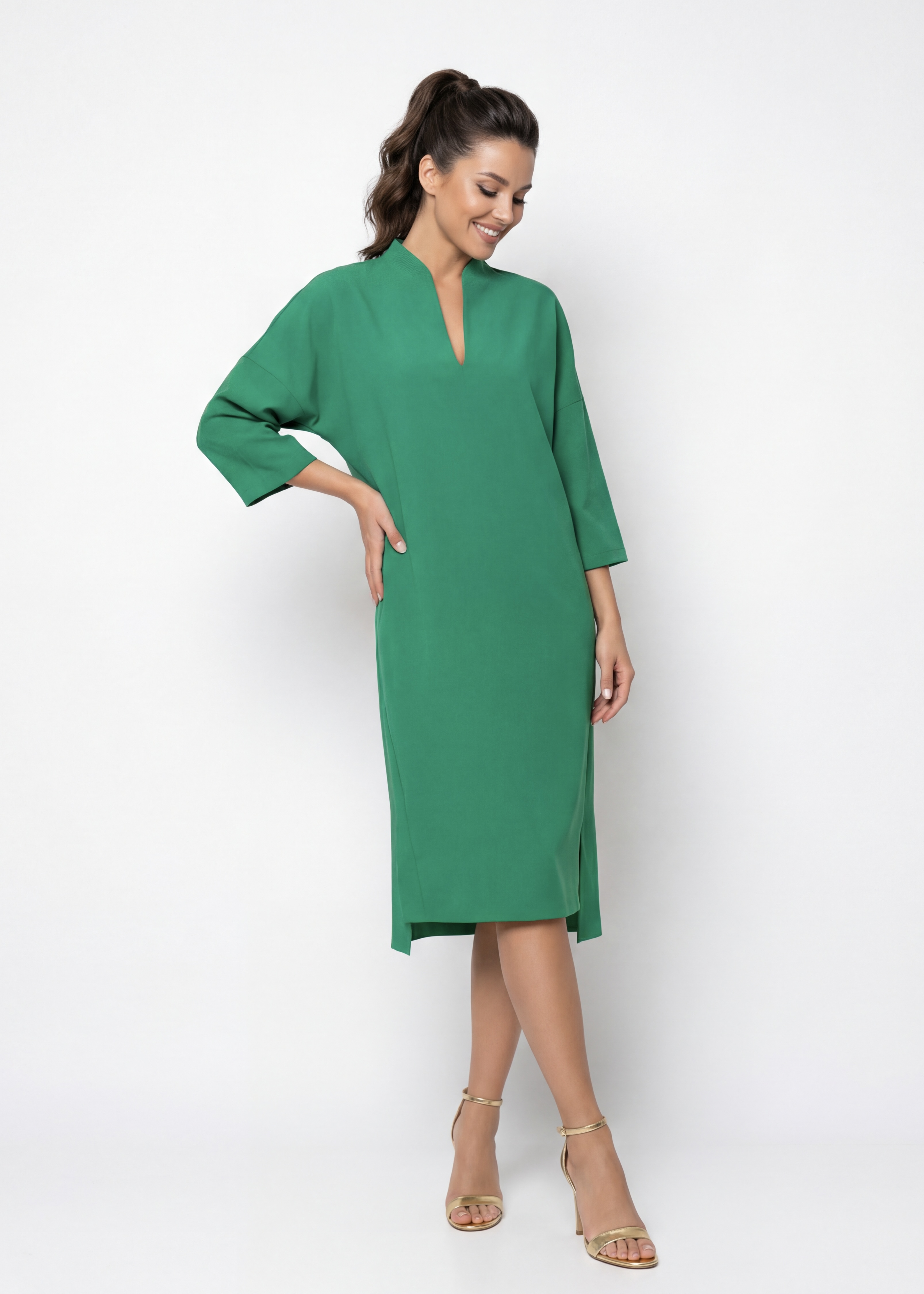 платье Илайн зеленый Илайн зеленый