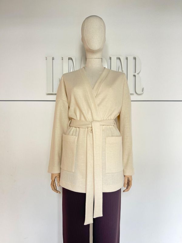 Жакет Л2164 трикотаж Астрид крем 
Л2164 трикотаж Астрид крем