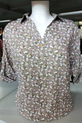 блузка К841 ситчик какао К841 ситчик какао ситчик какао блузка К841 ситчик какао К841 ситчик какао