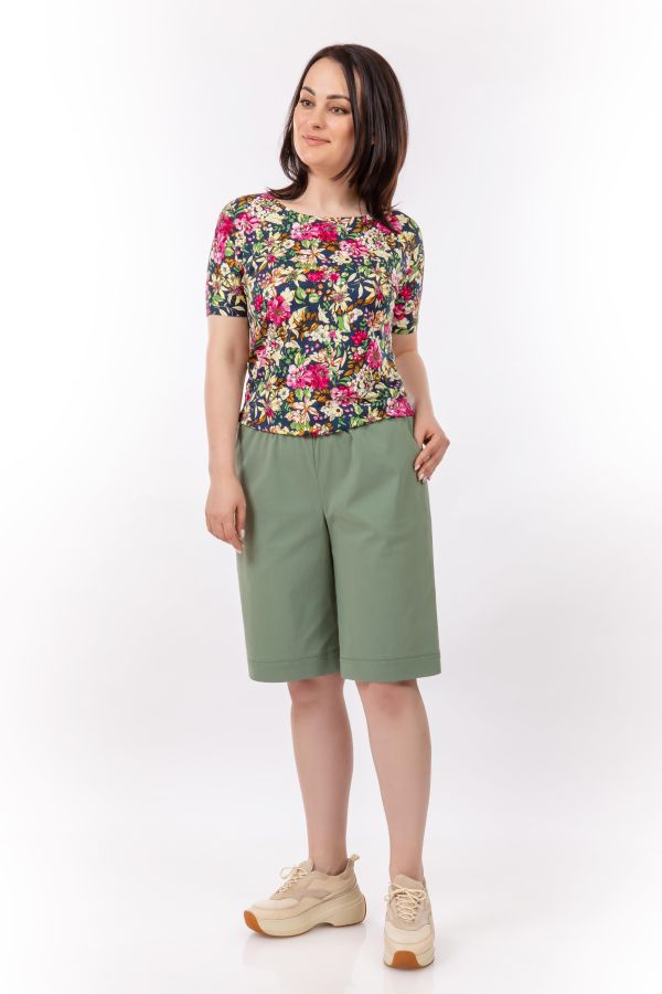 шорты п087-17-0 зеленый п087-17-0 зеленый