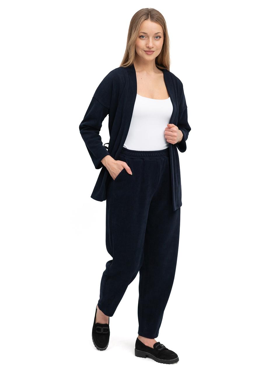 Брюки Х126, арт.12602, синий вельвет 
Х126, арт.12602, синий вельвет