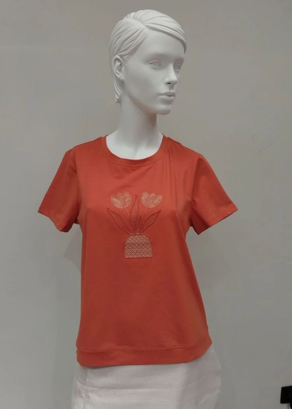 футболка К6610 терракот 
К6610 терракот