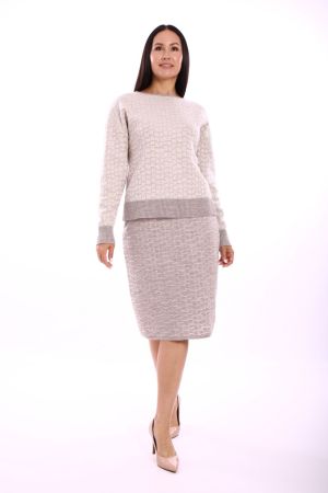 свитшот+юбка Ш1422_вяз 127 Ш1422_вяз 127