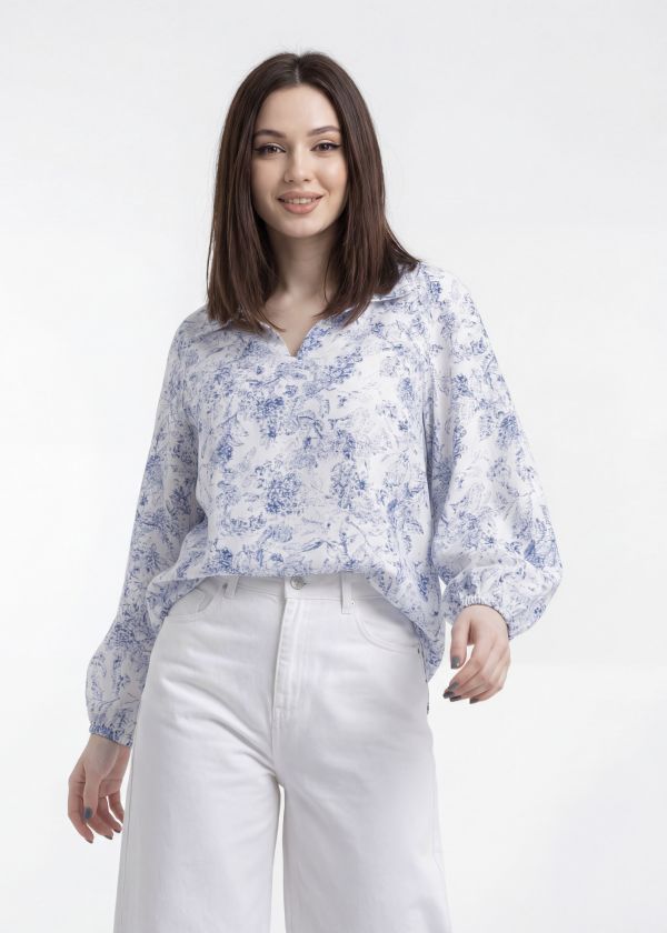 Блуза Л549 штапель Этро Л549 штапель Этро