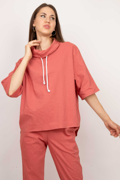 блузка Л600 стрейч_256 амарант Tropic Л600 стрейч_256 амарант Tropic