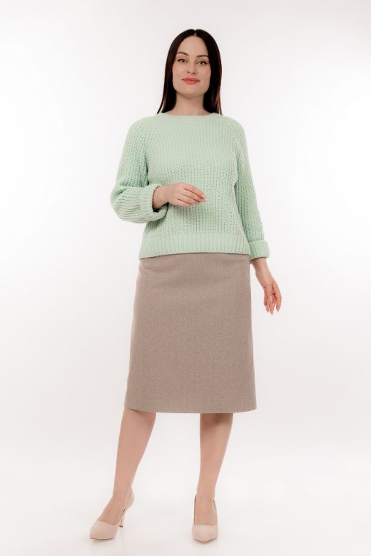 Юбка П016-572-65 бежевый 
П016-572-65 бежевый