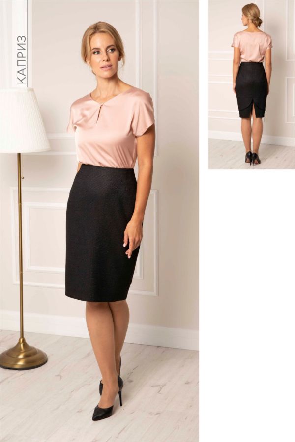 блуза Б6.21.32 Каприз 25056 пудра 
Б6.21.32 Каприз 25056 пудра