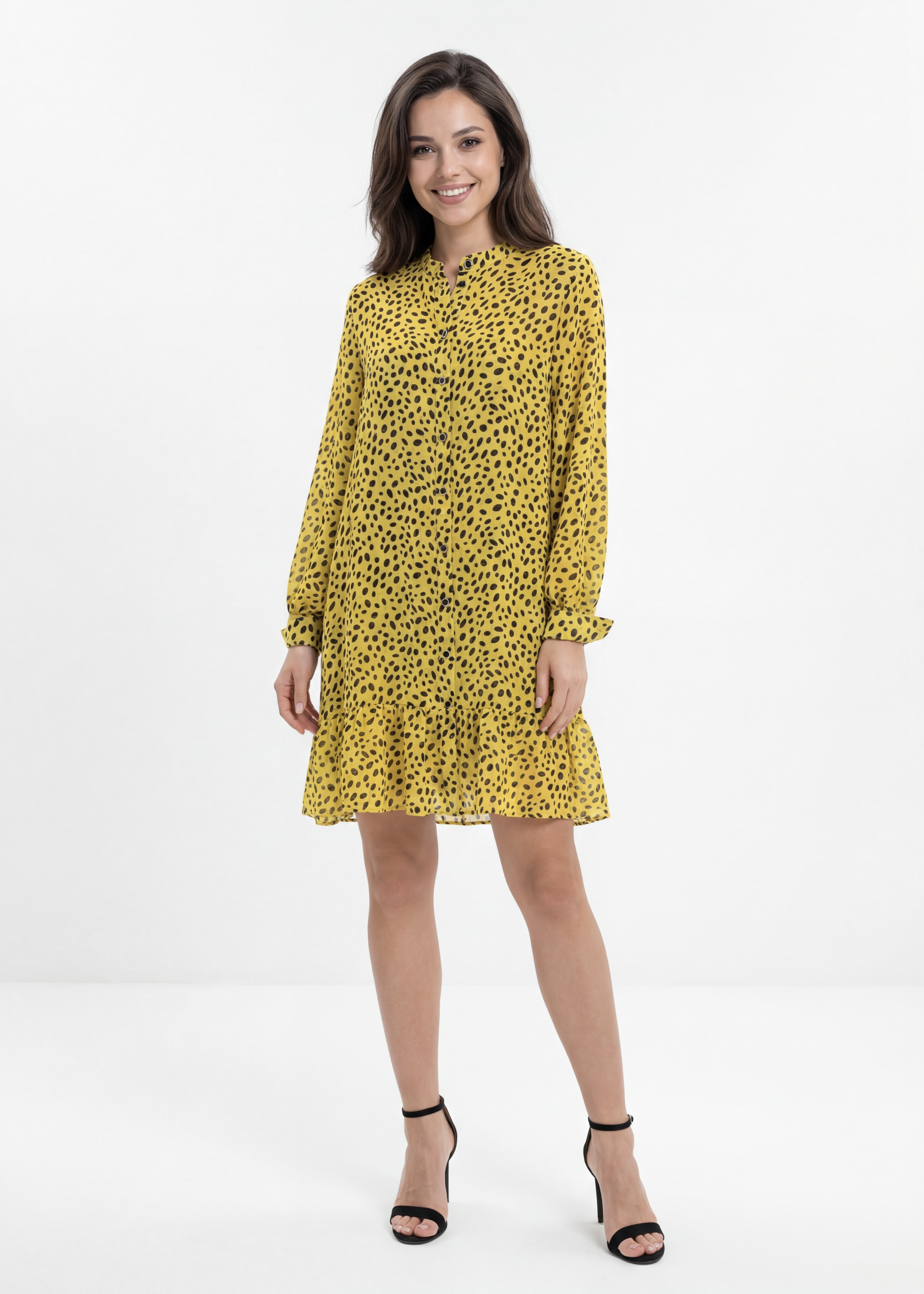 платье Штефан_13_206 желтый Весна Штефан_13_206 желтый