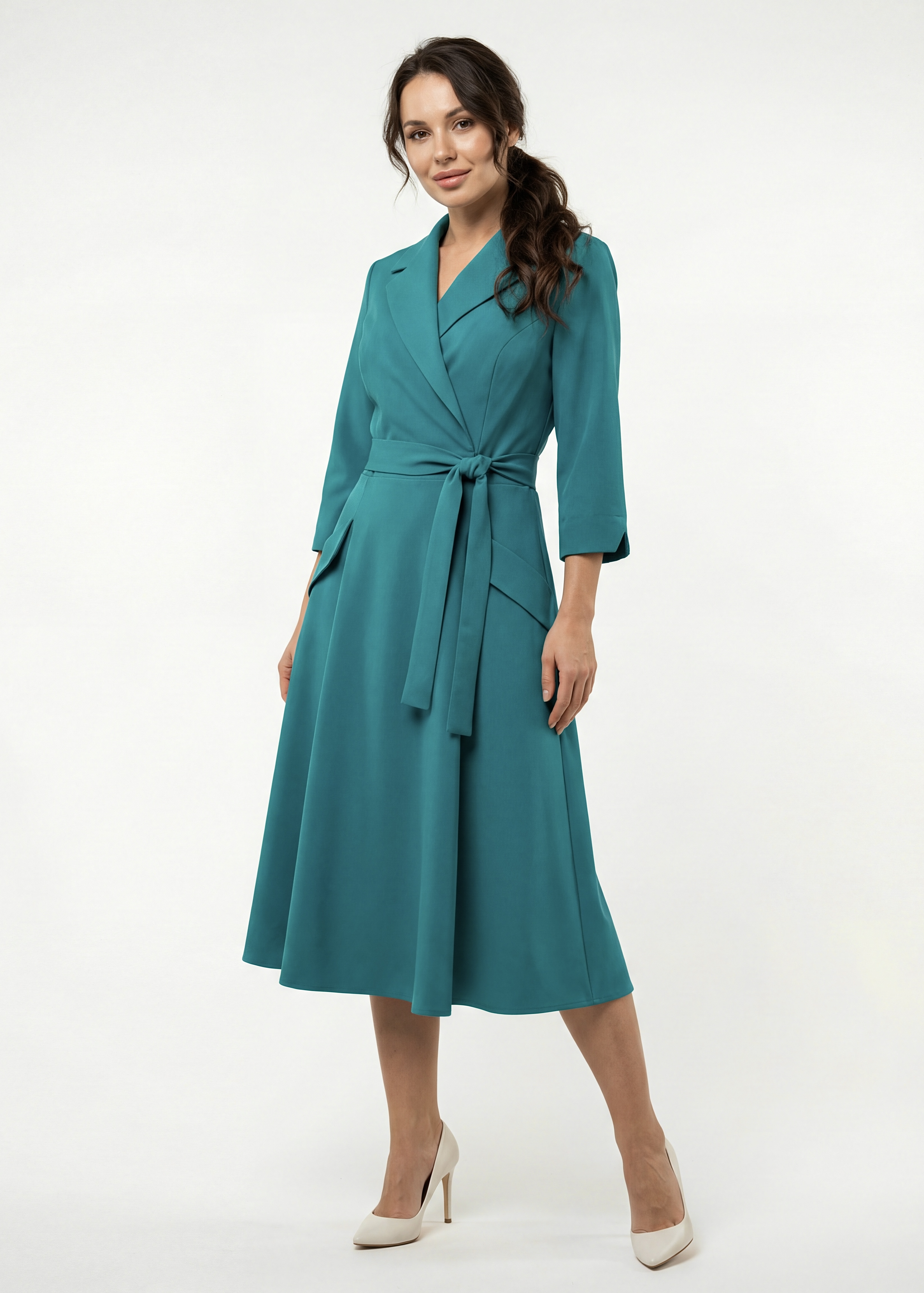 платье Раиса бирюза 
Раиса бирюза