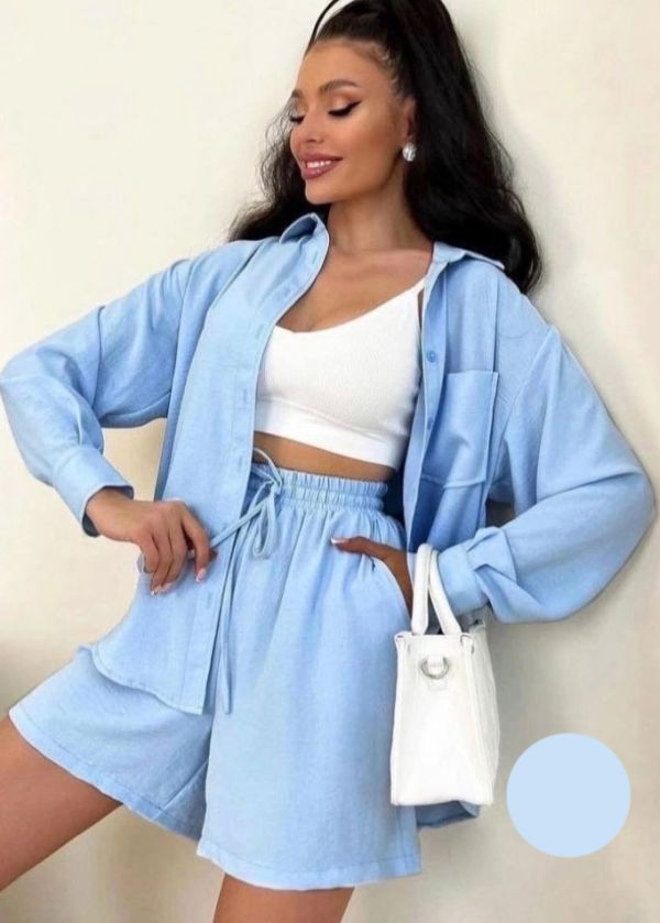 Шорты 2803_450 св. голубой 
Шорты 2803_450 св. голубой