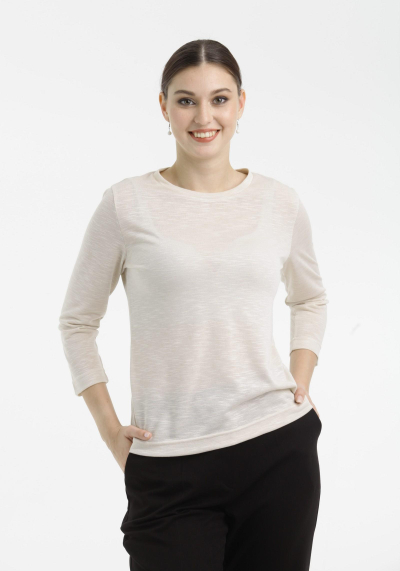 джемпер Л2027 трикотаж тонкий фламэ св-бежевый 
Л2027 трикотаж тонкий фламэ св-бежевый