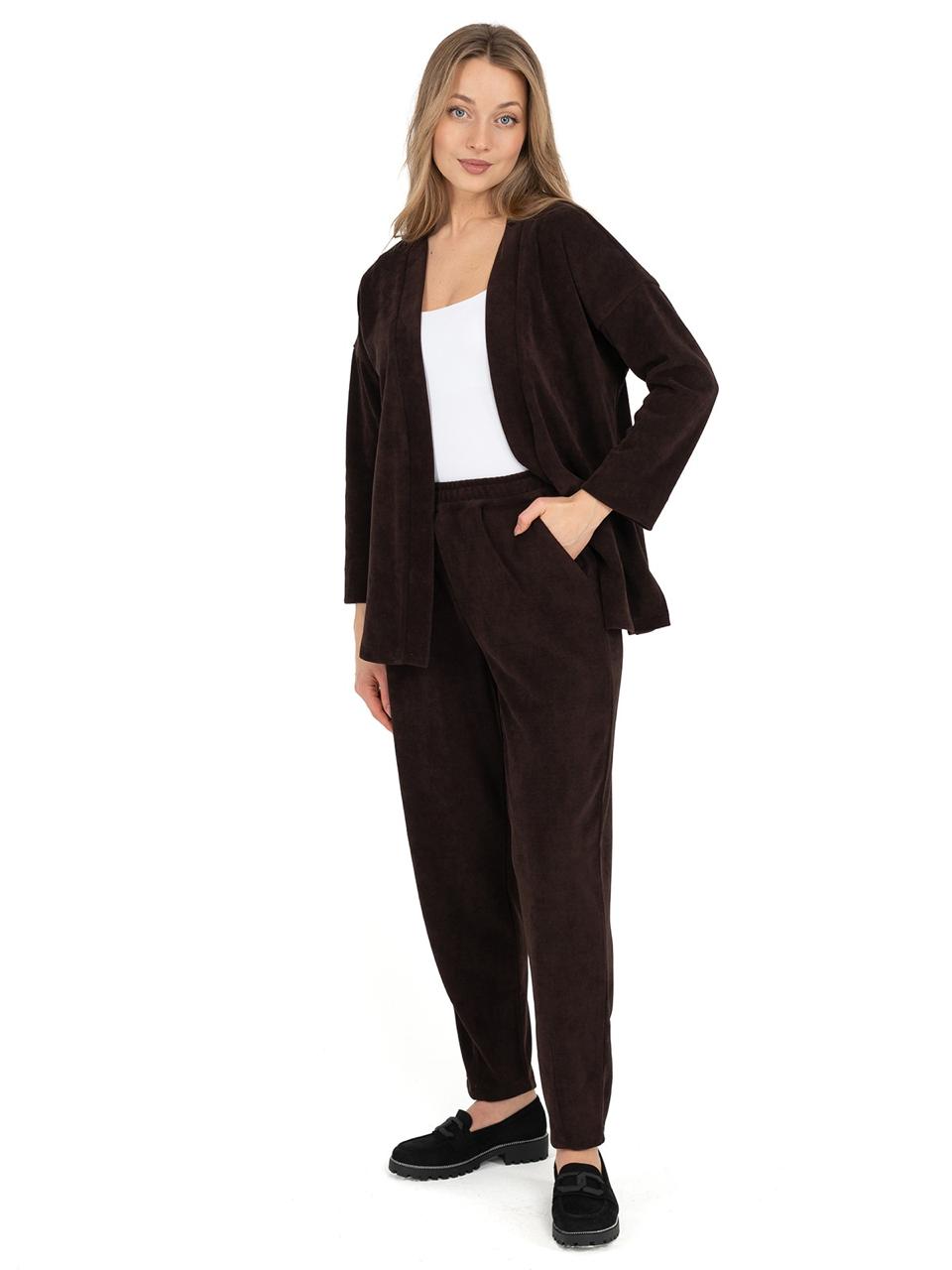 Брюки Х126, арт.12604, шоколад вельвет zima Х126, арт.12604, шоколад вельвет zima