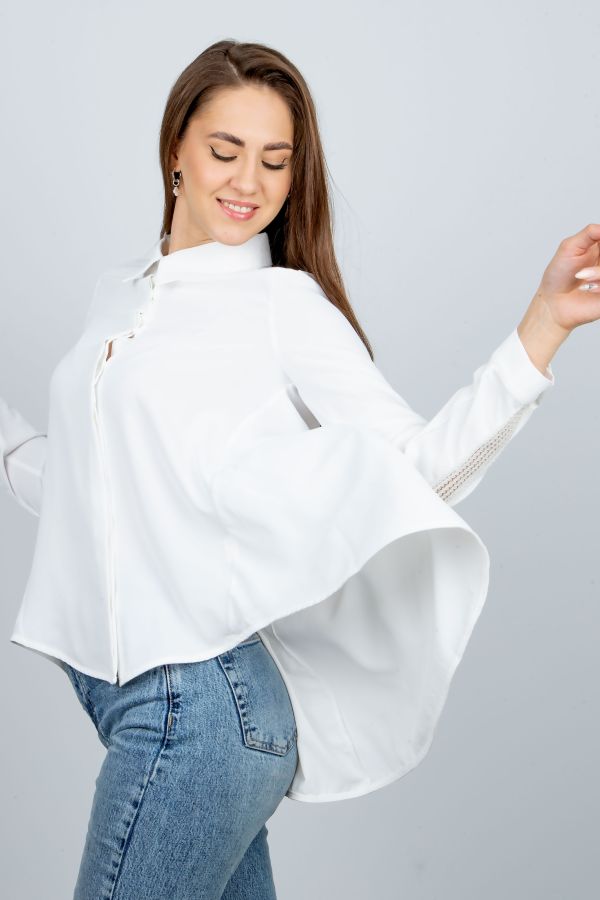 блуза т85-061*20 белый т85-061*20 белый