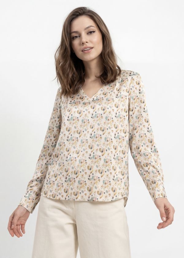 Блузка 1-963-66 разноцветный 1-963-66 разноцветный