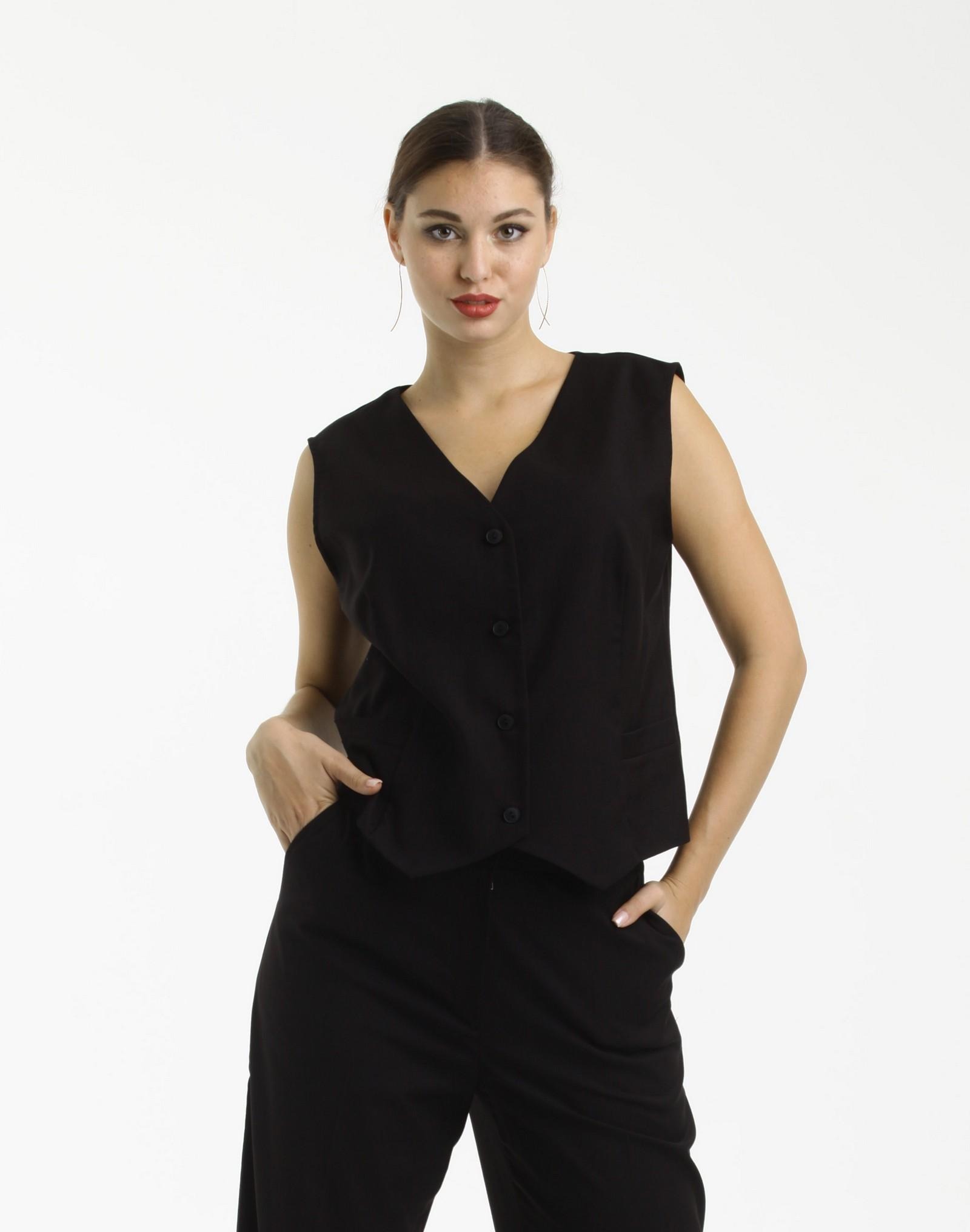 жилет Л538 костюмная ткань Новинка 
Л538 костюмная ткань Новинка