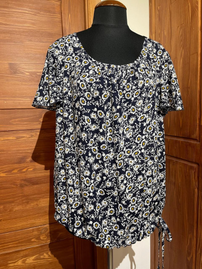 блузка Л717 штапель Роксана 
Л717 штапель Роксана