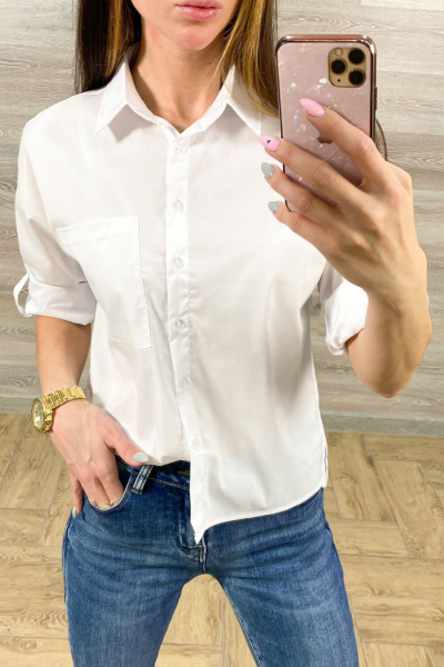 рубашка К2798_178 белый К2798_178 белый