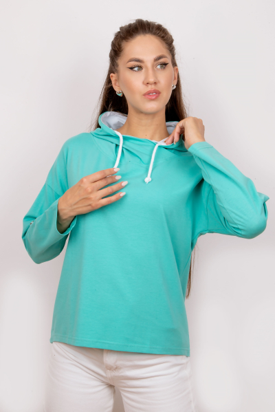 свитшот Л936 морской-белый Л936 морской-белый