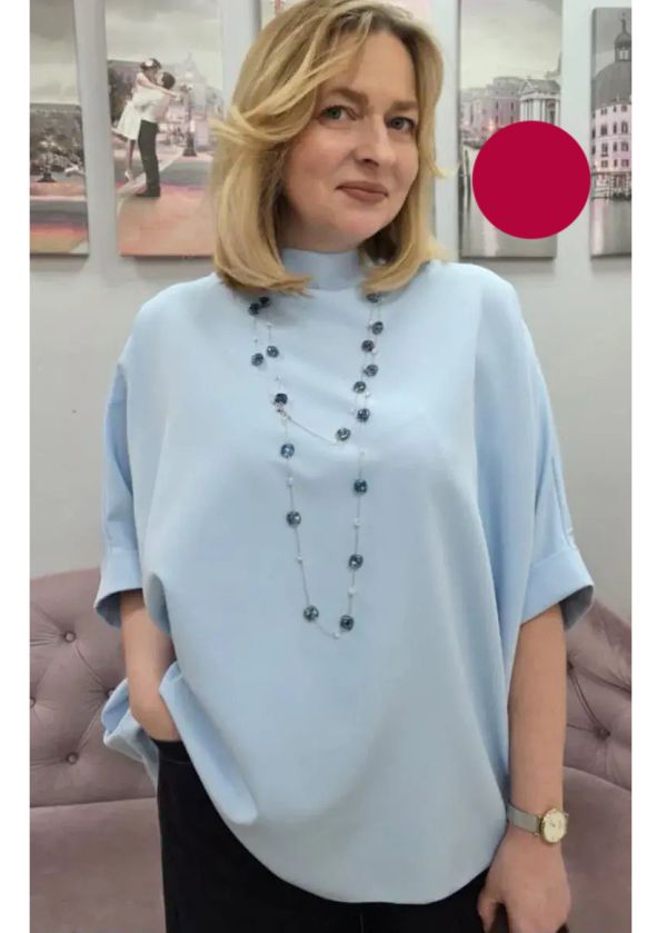 Блузка 8-143-78 красный 
8-143-78 красный