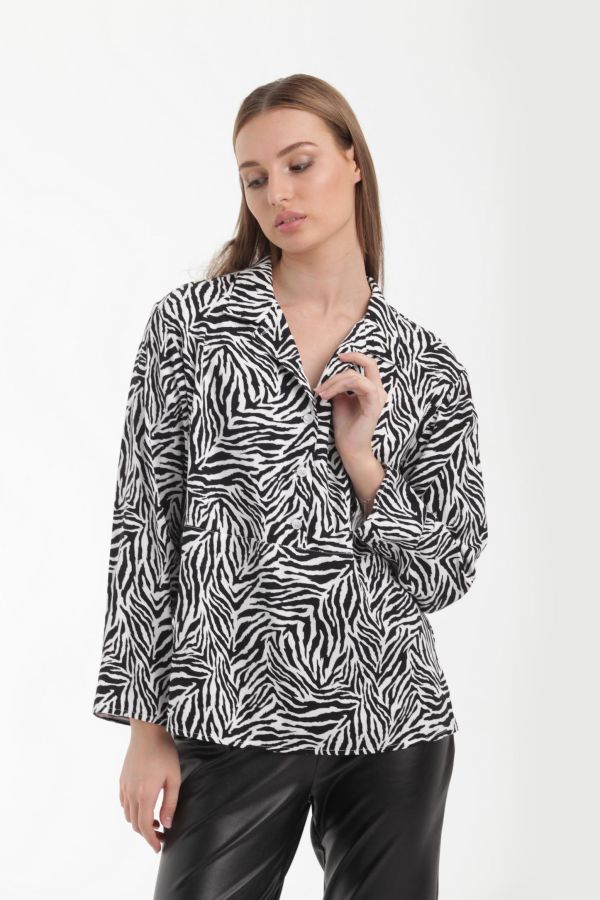 рубашка Л605-2 текстиль зебра Л605-2 текстиль зебра