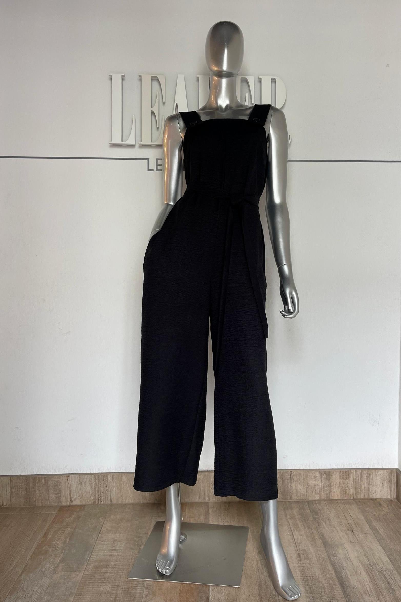 комбинезон Л800 лён жатка черный Л800 лён жатка черный