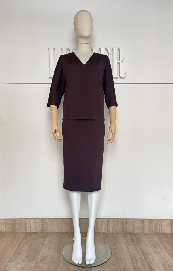 Юбка Л2171 Манчестер шоколад_411 
Л2171 Манчестер шоколад_411