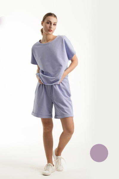 шорты л954 футер_395 сирень Tropic л954 футер_395 сирень Tropic