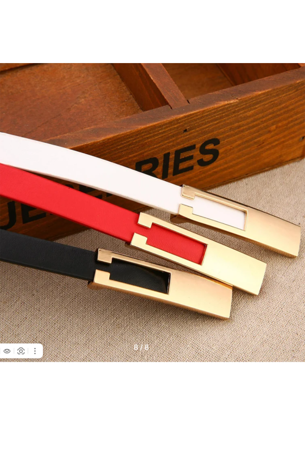 Ремень А3018 белый 
А3018 белый