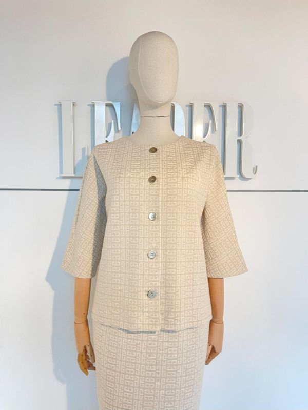 Жакет Л2072 ж.д. Живанши кремовый_424 
Л2072 ж.д. Живанши кремовый_424