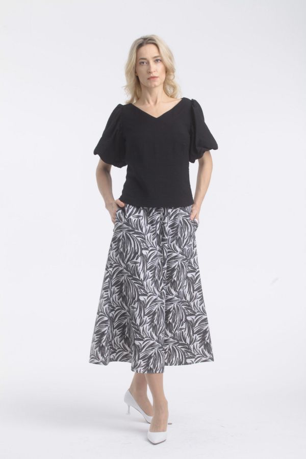 Юбка Л507 текстиль Вивьен бисер чёрный Tropic 
Л507 текстиль Вивьен бисер чёрный Tropic