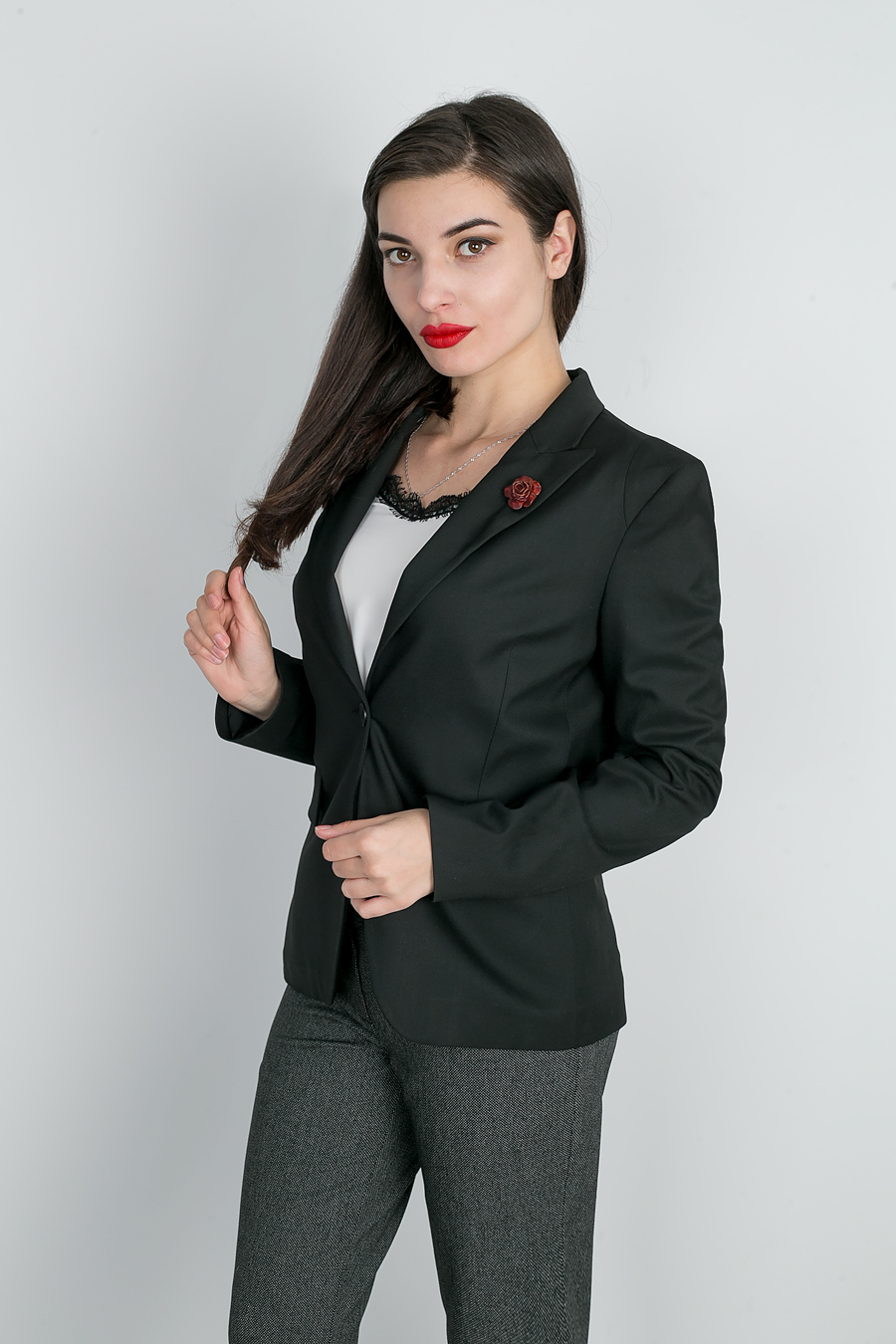 пиджак т91-004*50 черный 
т91-004*50 черный