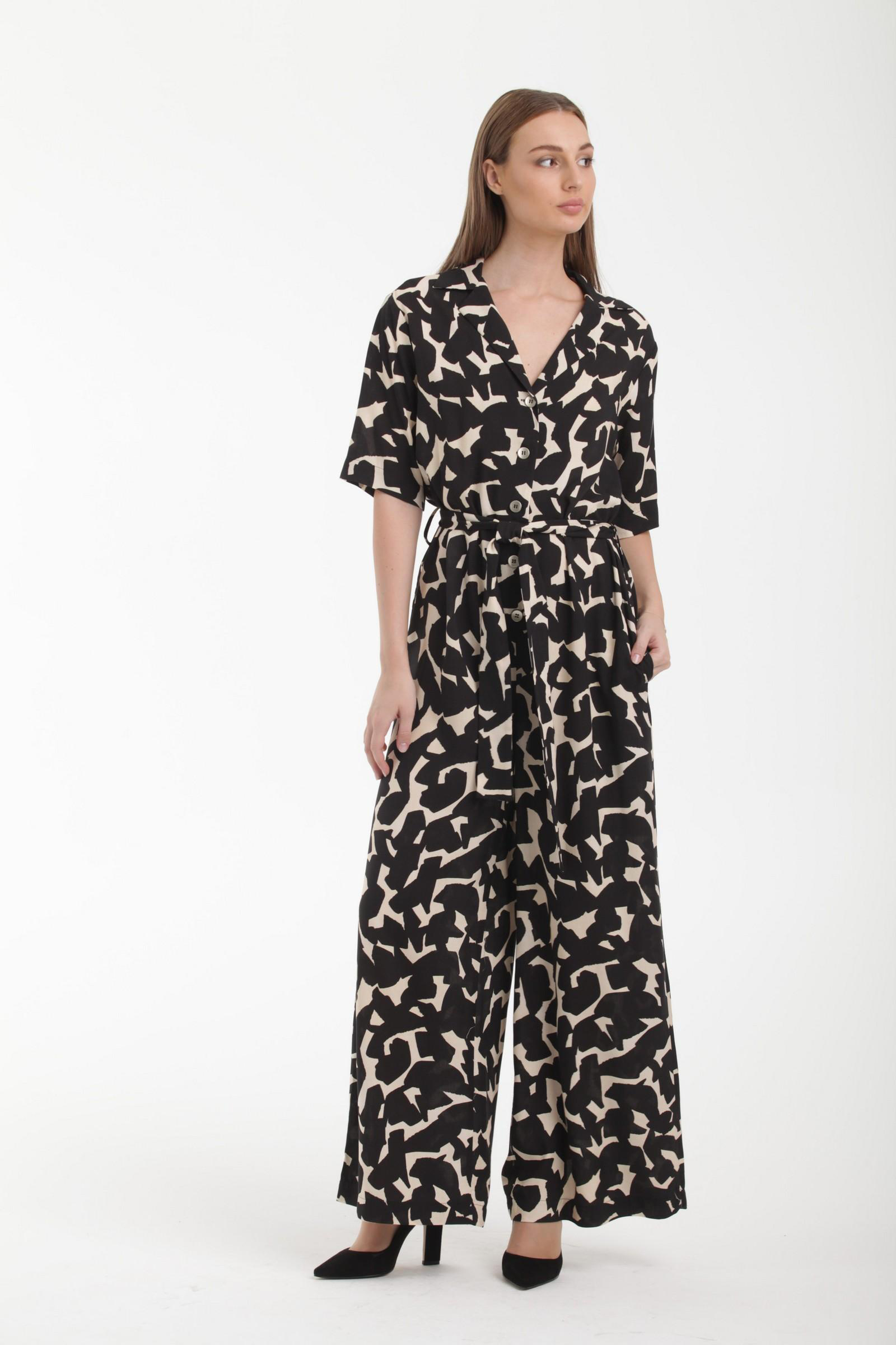 комбинезон Л808 штапель Масаи 
Л808 штапель Масаи