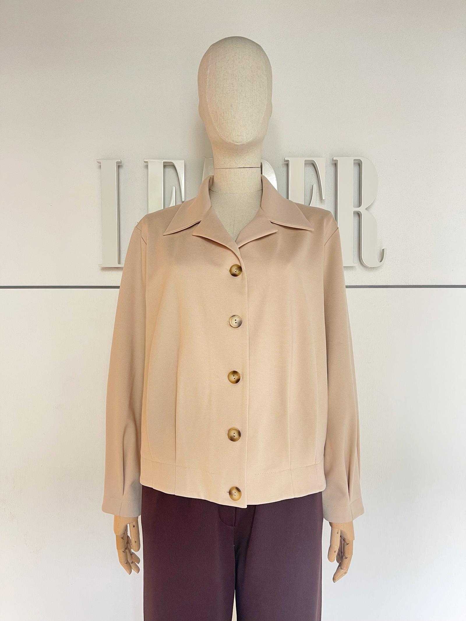 Жакет Л580 трикотаж джерси св.бежевый Л580 трикотаж джерси св.бежевый