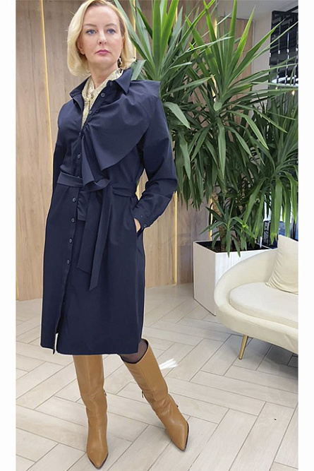 Платье Ропика синий