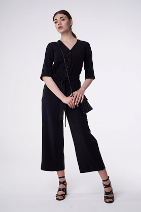 комбинезон Л805 тенсел черный Л805 тенсел черный