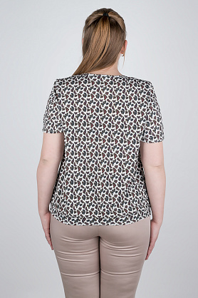 блузка С1309* мелкие огурчики С1309* мелкие огурчики