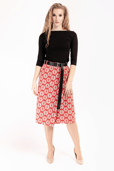 Юбка Л2238 ж.д. рубин